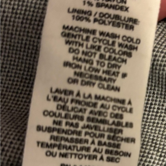 Avec Les Filles Gray/White Longline Knit Blazer Jacket XS EUC - Picture 10 of 10